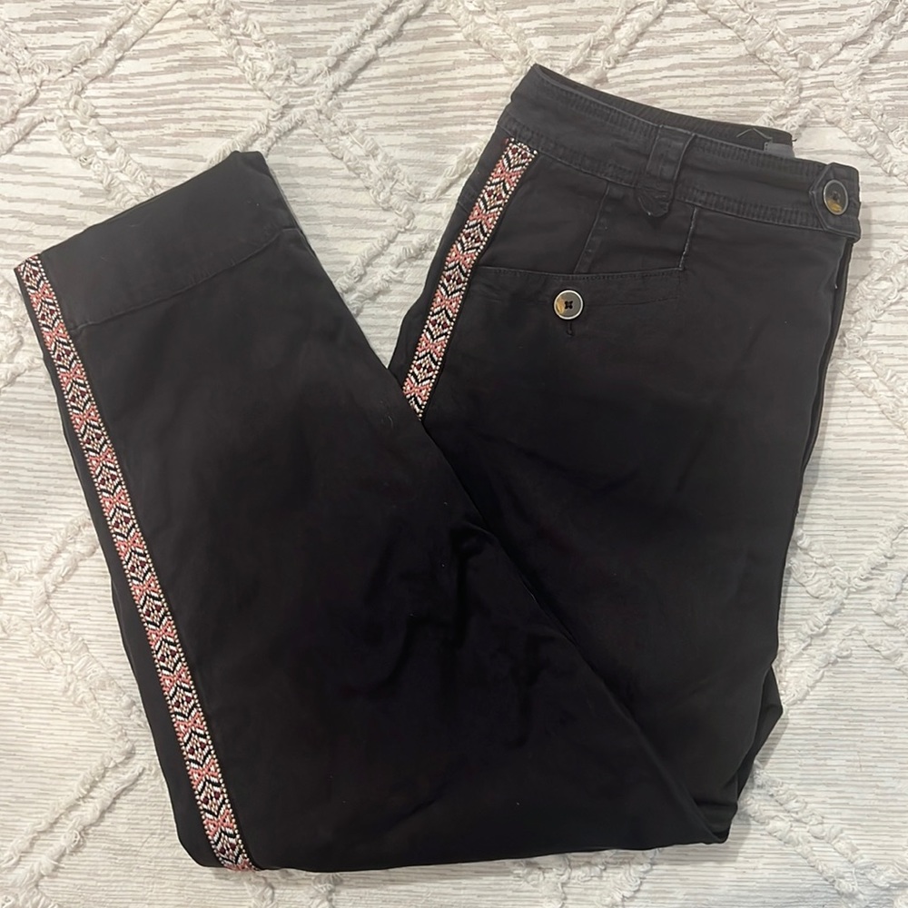 Tapered Side Stripe Pants Anthropologie
